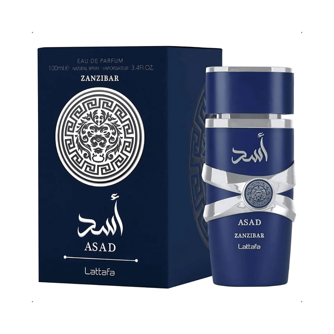 Asad Zanzibar Lattafa Eau de Parfum - Perfume Árabe Masculino